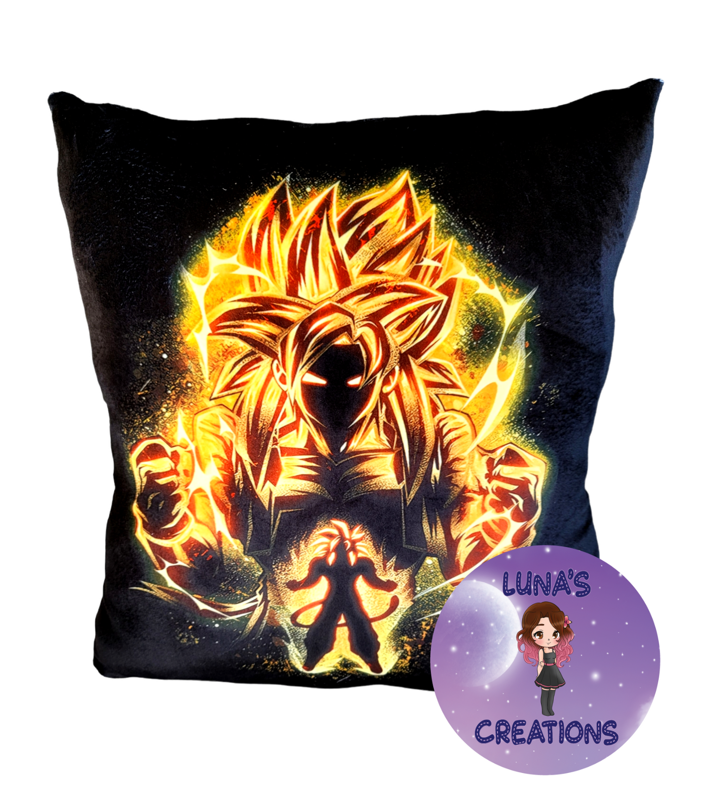 Super Saiyan Plushie Panels (Retail)