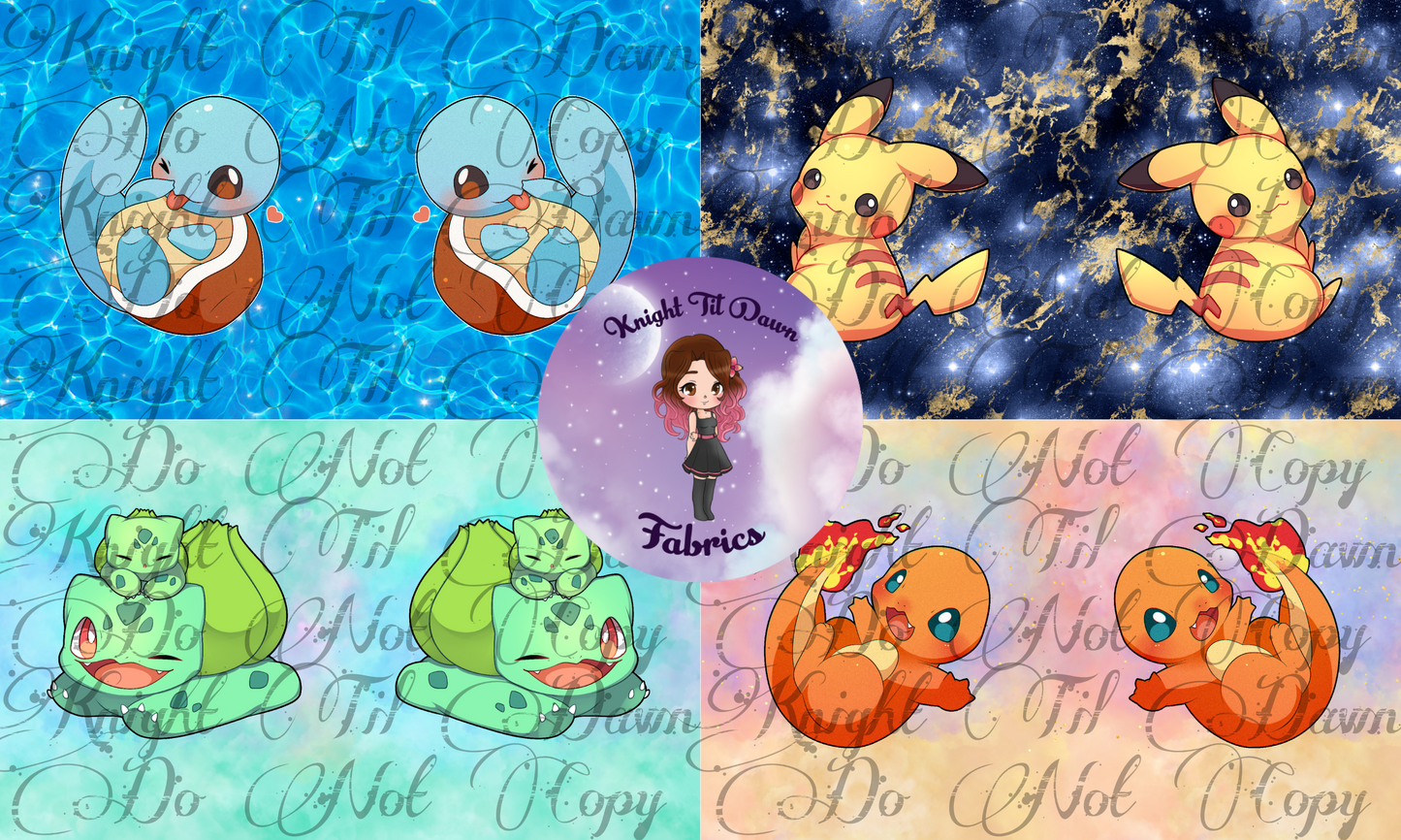 Starters Plushie Panels