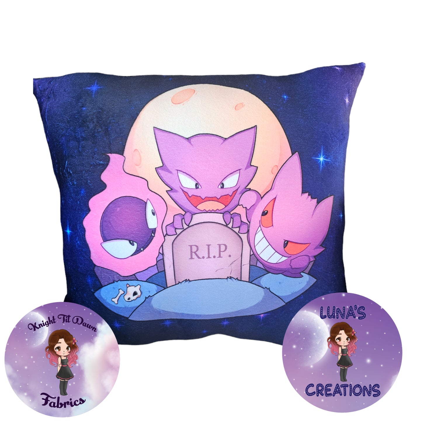 Ghosty Plushie Panels (Preorder)