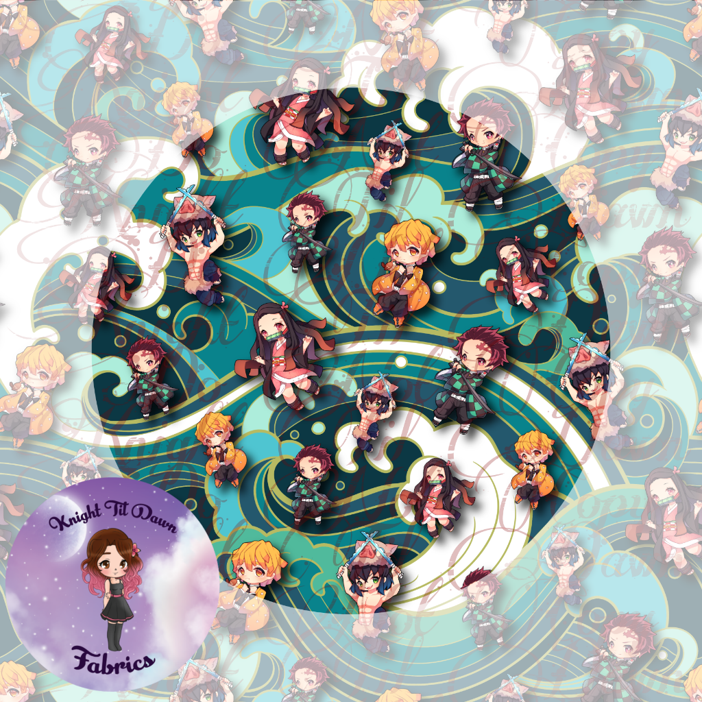 Kimetsu Teal Vinyl (Retail)