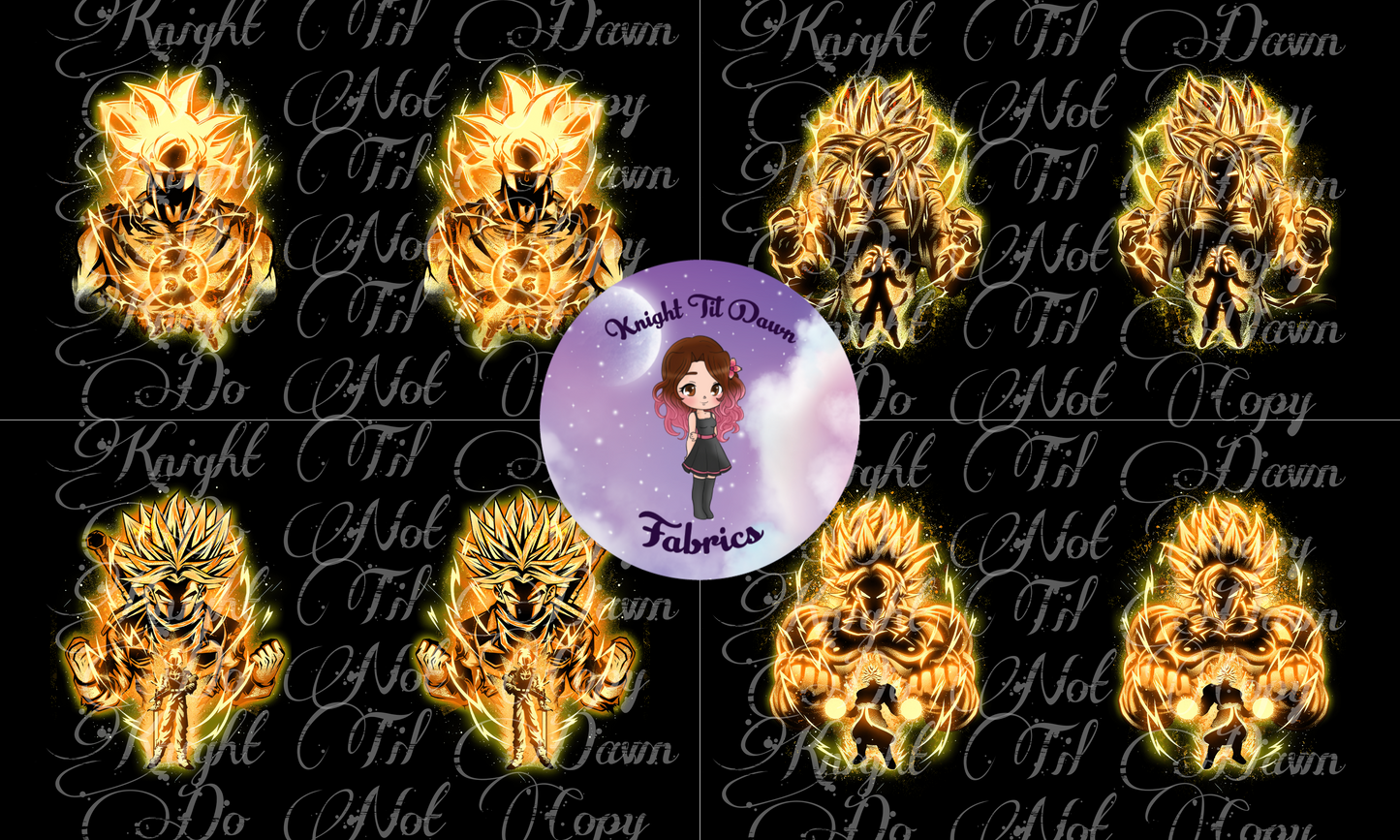 Super Saiyan Plushie Panels (Retail)