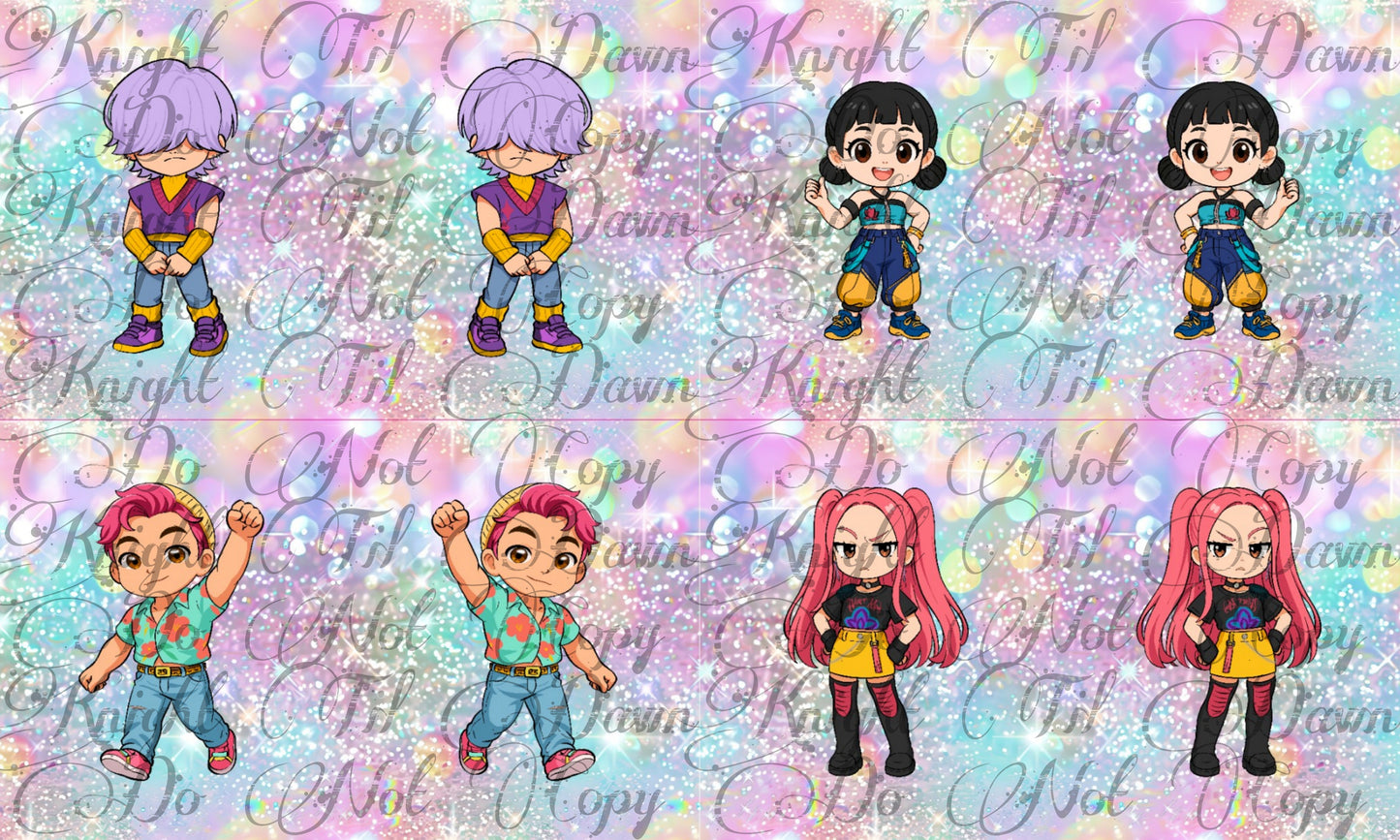 K Pop Plushie Panels (Preorder)