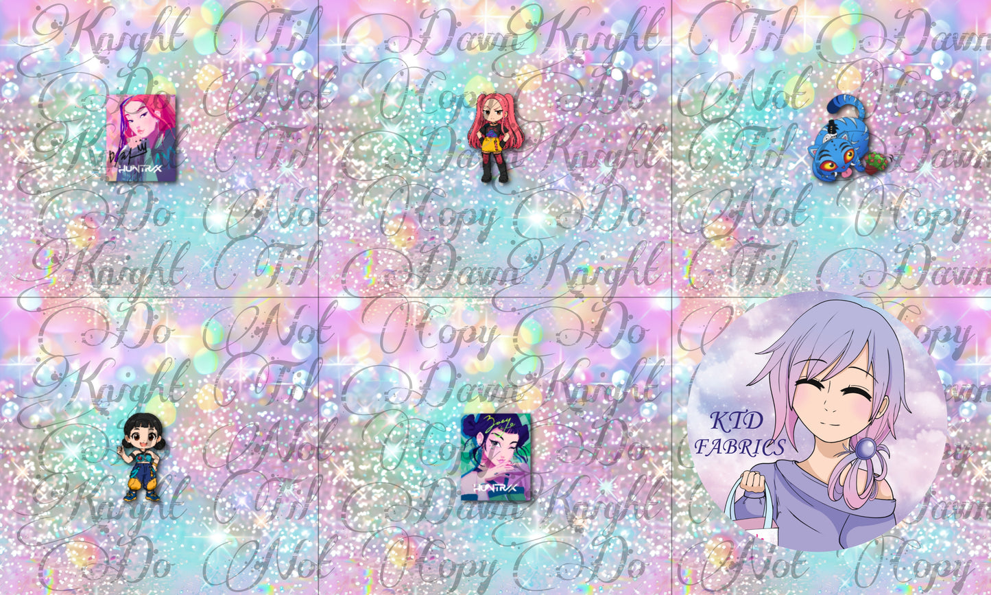 KPOP Woven Child Panels