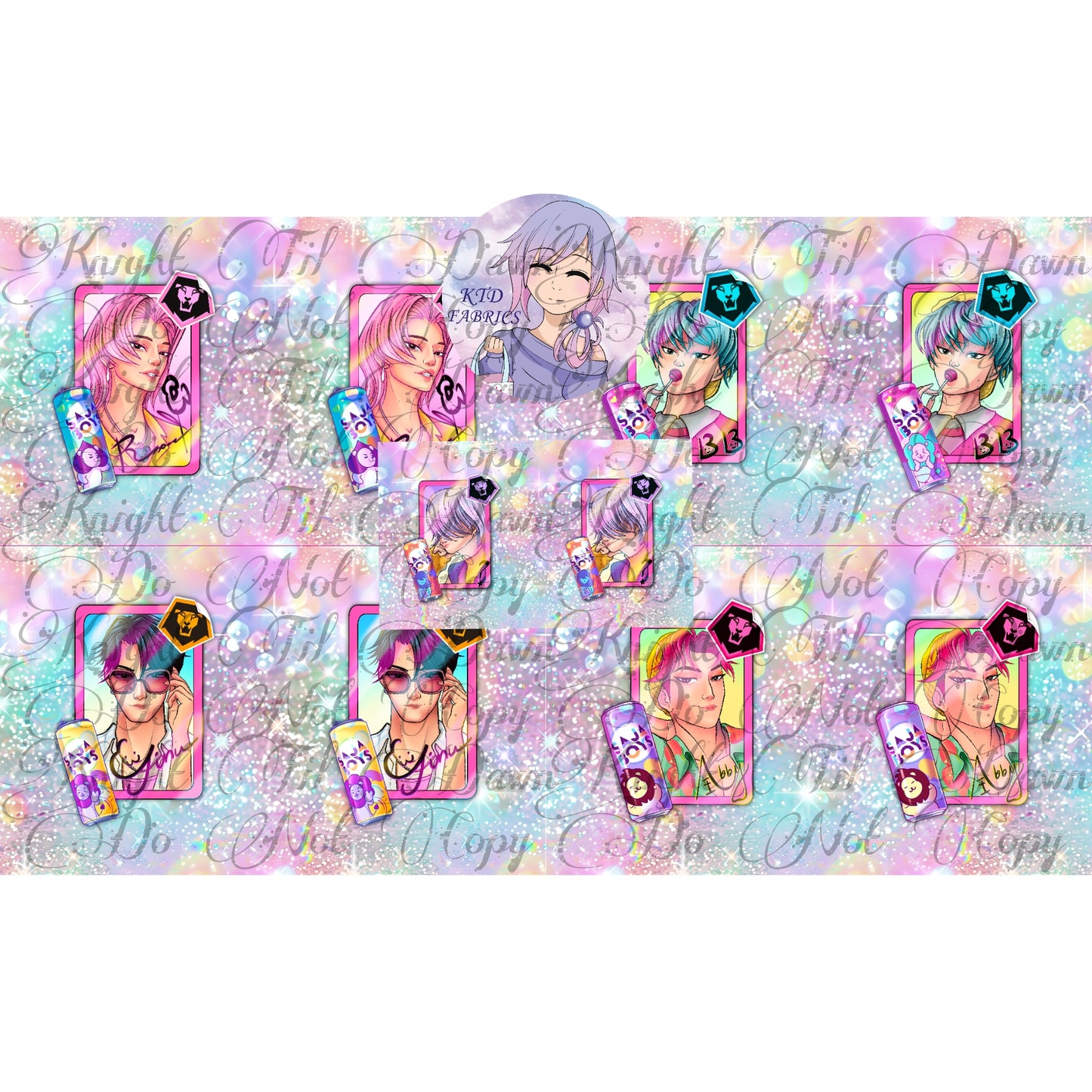 K Pop Plushie Panels (Preorder)