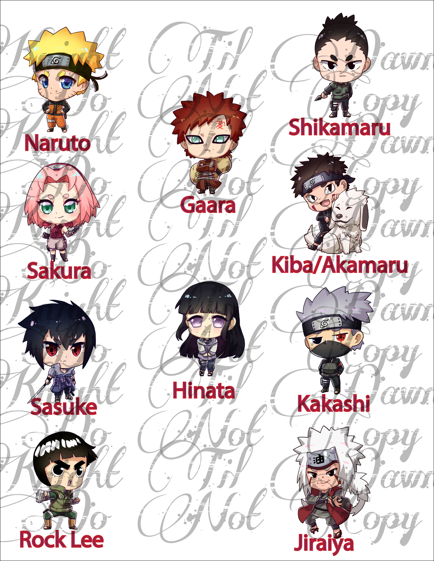 Ninja Plushie Panels (Preorder)