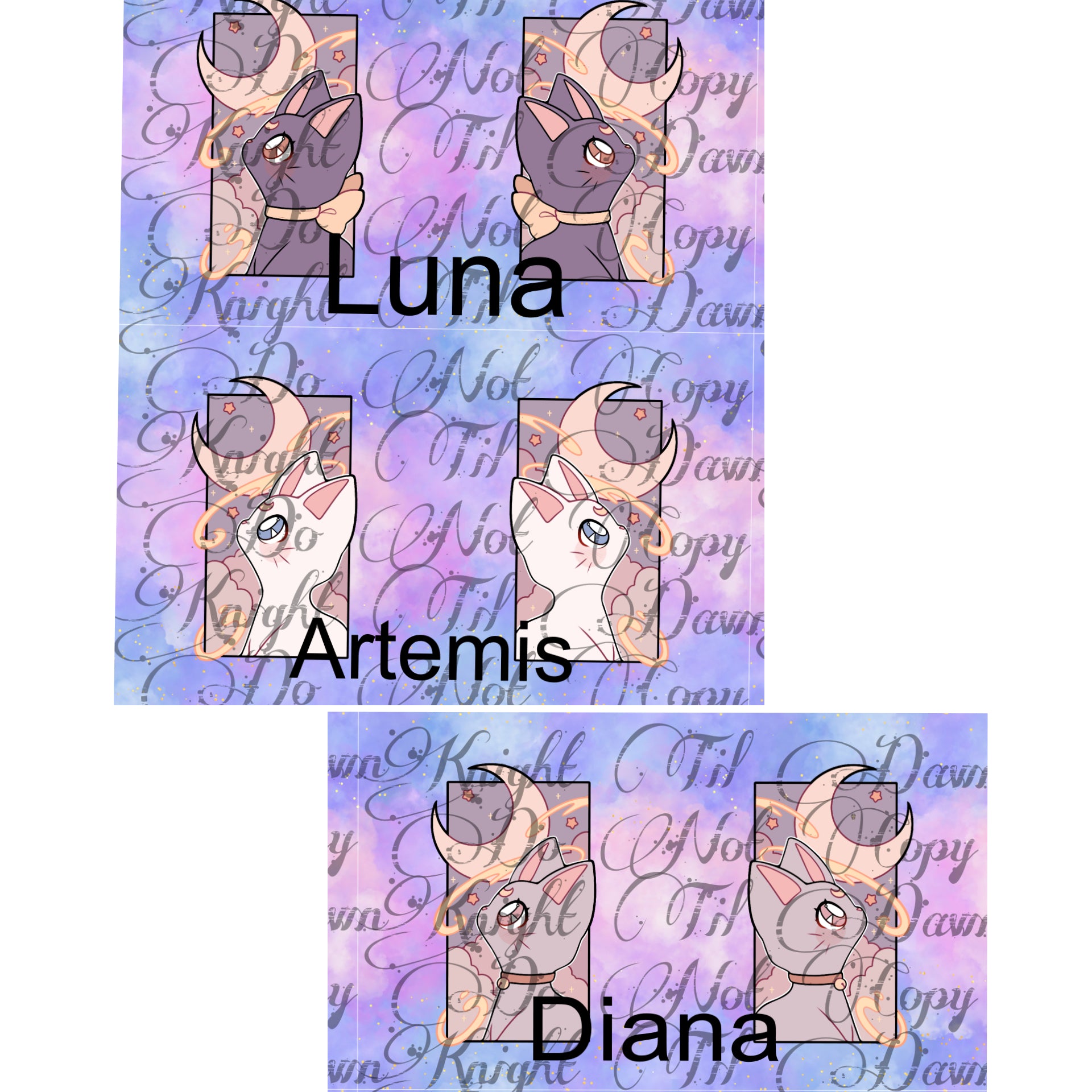 Kitty Frames Plushie Panels (Preorder)