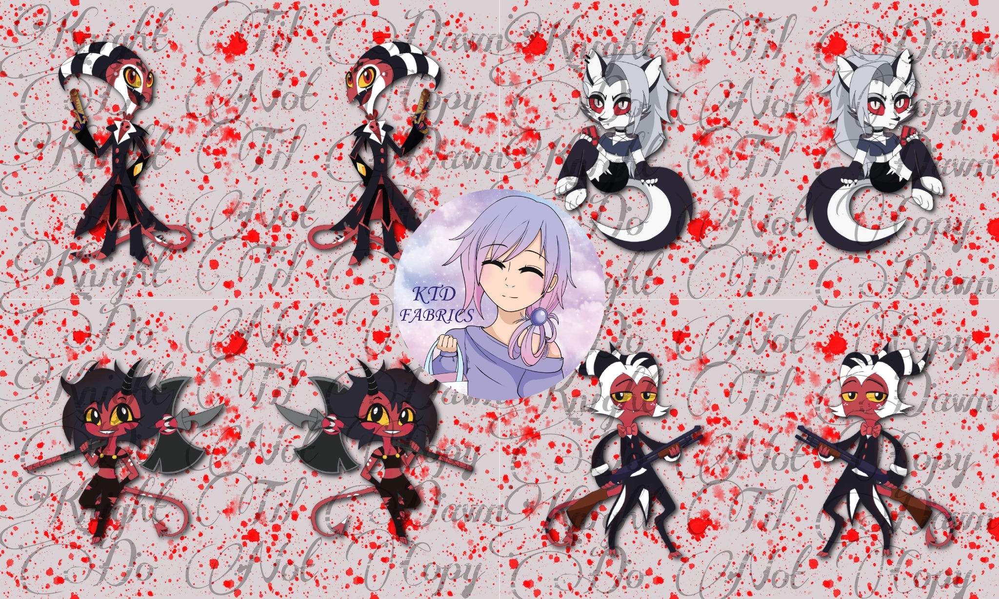 Hell of a Chibi Plushie Panels (Retail)