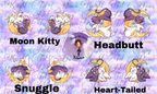 Moon Kitties Plushie Panels (Pre-order)