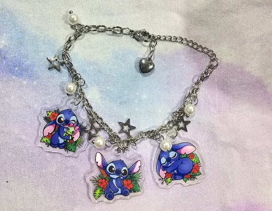 Acrylic Charm Bracelet