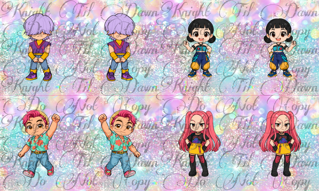 Popstar Plushie Panels (Preorder)