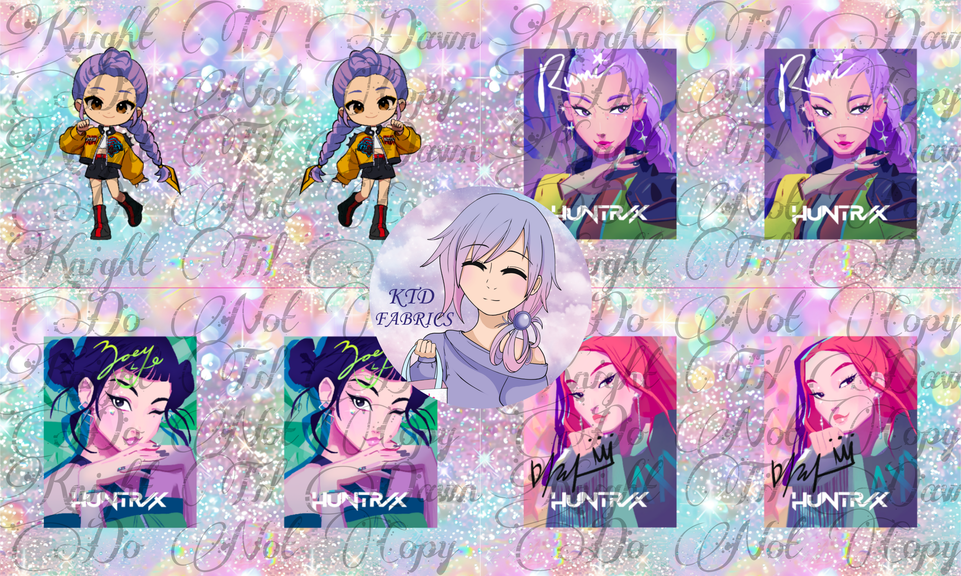 Popstar Plushie Panels (Preorder)