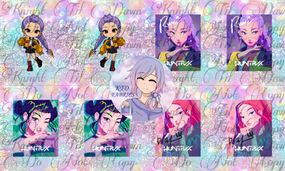 K Pop Plushie Panels (Preorder)