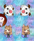 Legend Plushie Panels (Preorder)