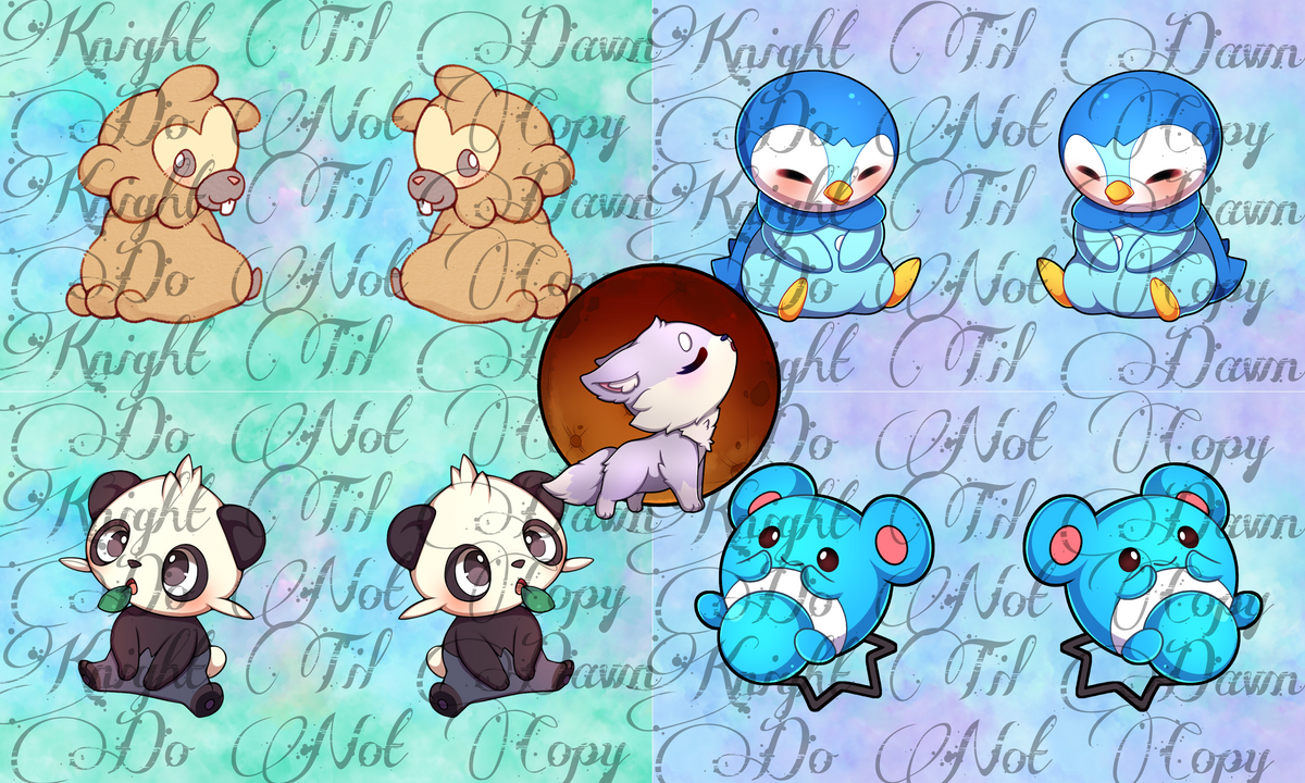 Pocket Pets Mix Plushie Panels (Preorder)