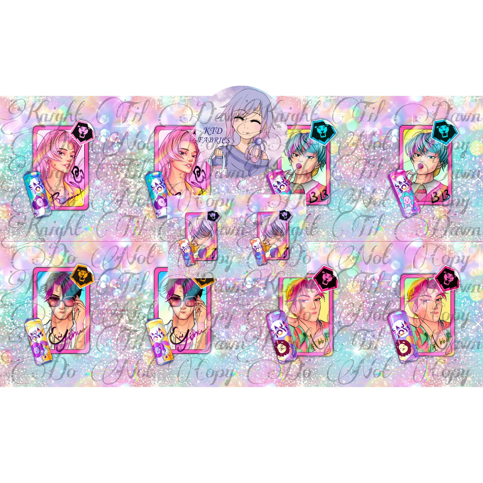 Popstar Plushie Panels (Preorder)