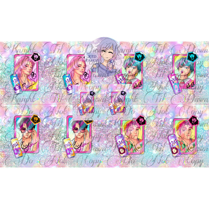 K Pop Plushie Panels (Preorder)