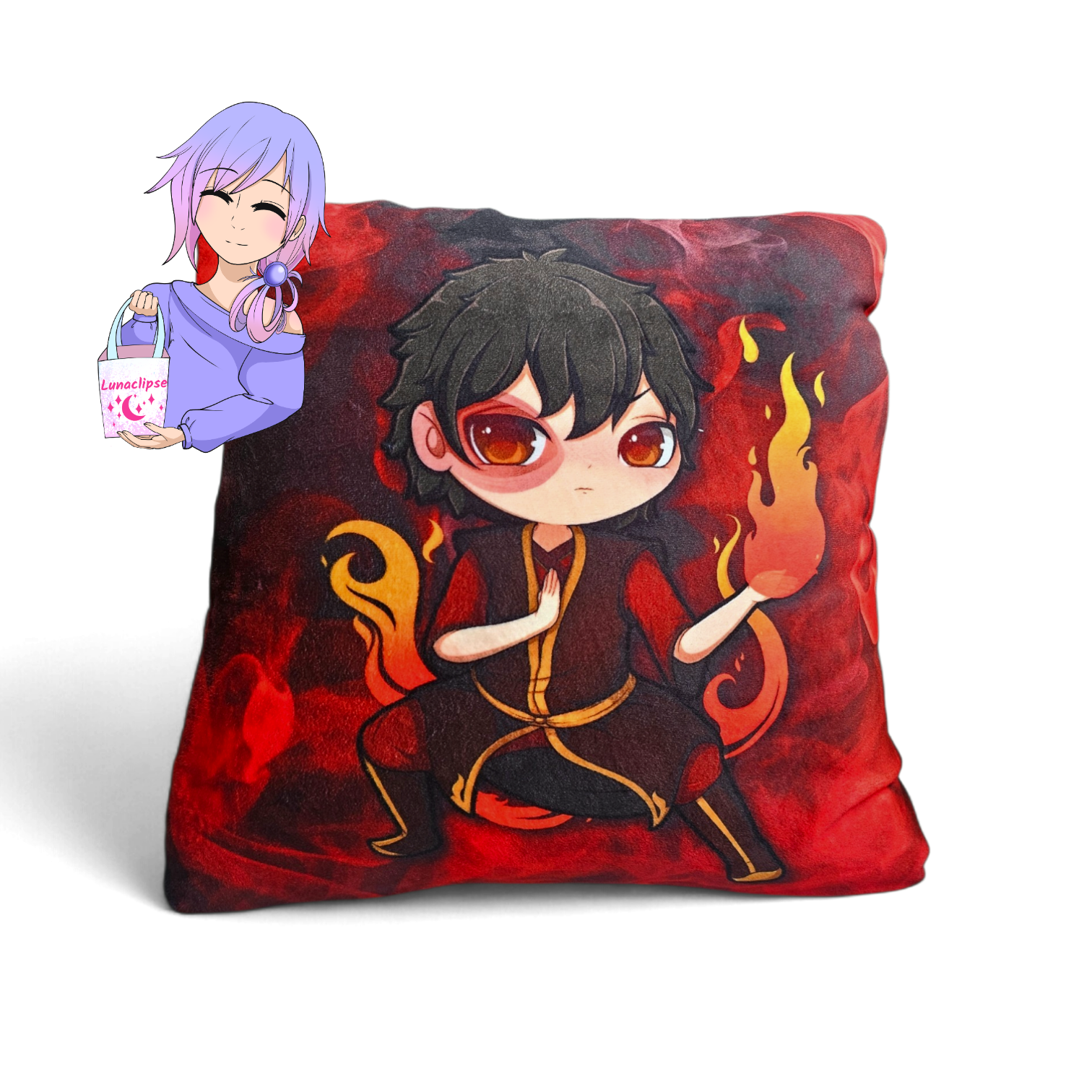 Fire Prince Plushie Panels (Preorder)