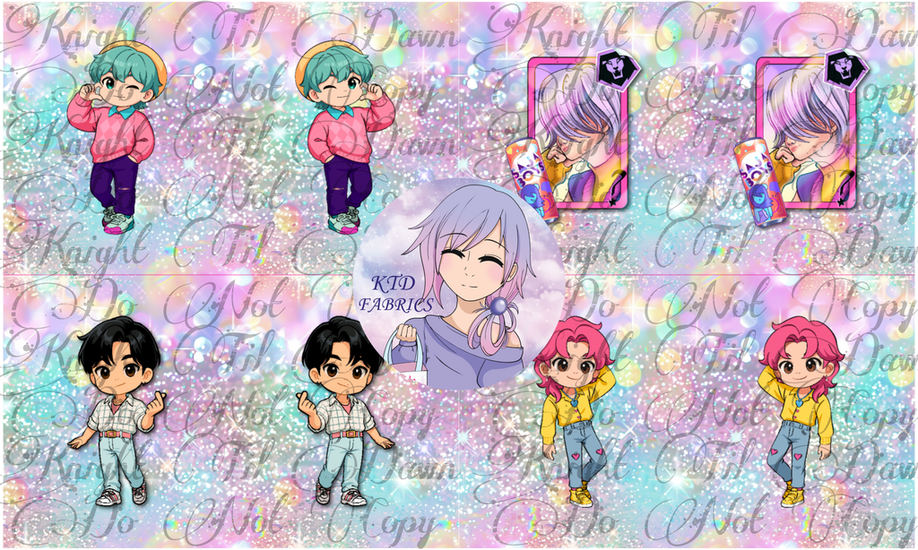 Popstar Plushie Panels (Preorder)
