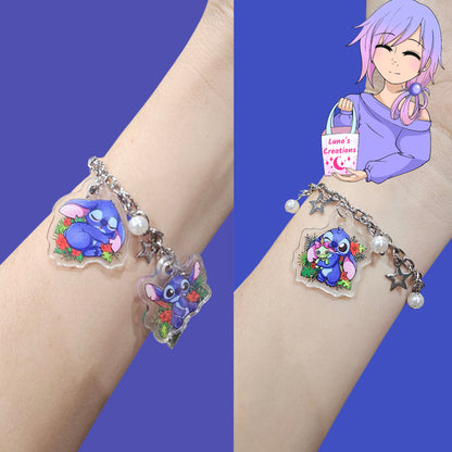 Acrylic Charm Bracelet
