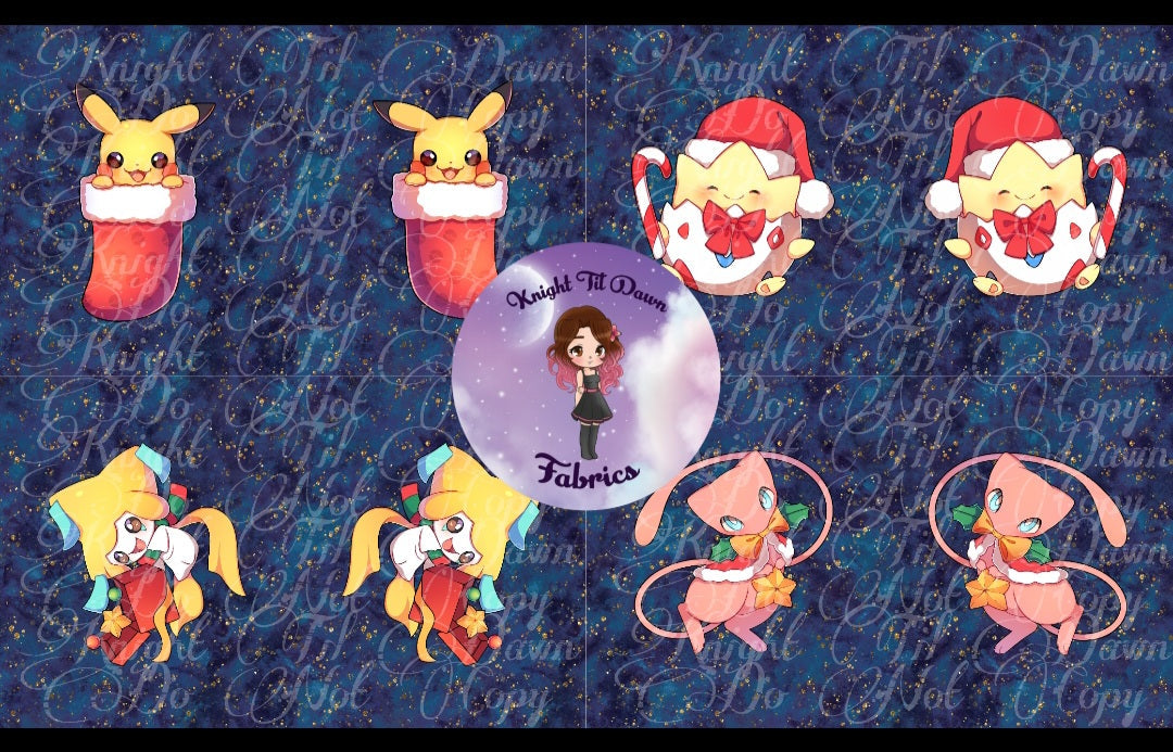 Holiday Pets Plushie Panels (Preorder)