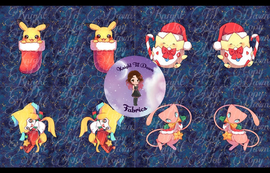 Holiday Pets Plushie Panels (Preorder)