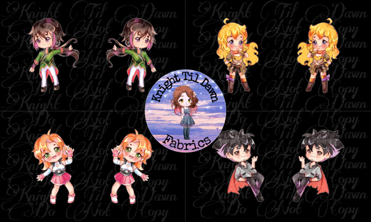 Grimm Hunters Plushie Panels (Preorder)