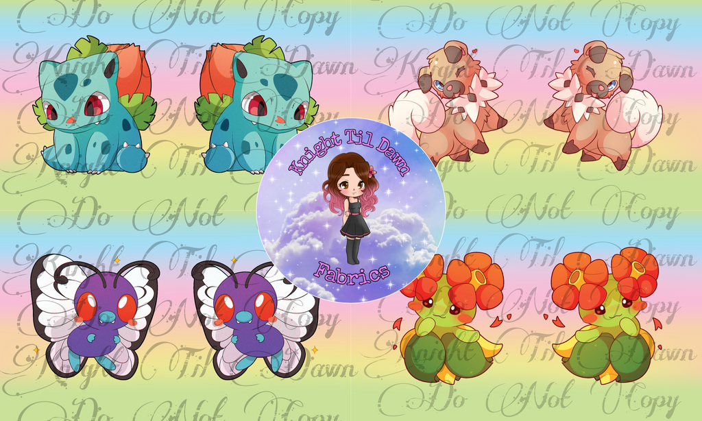 Springtime Plushie Panels (Retail)