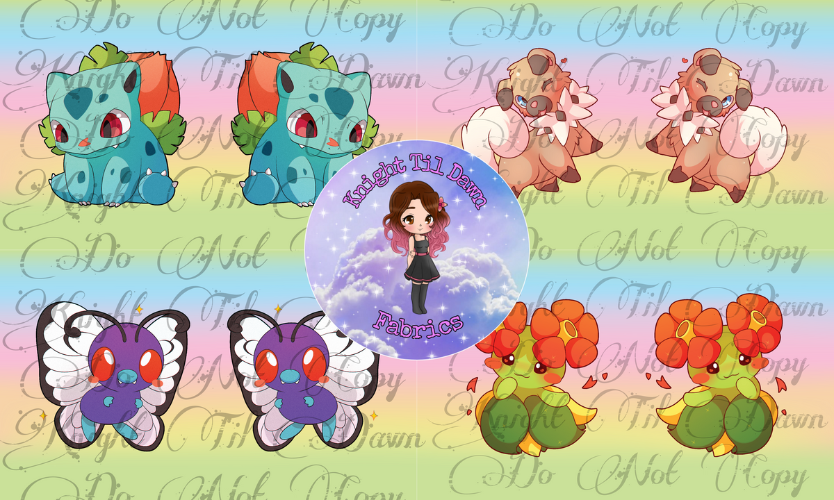Springtime Plushie Panels (Retail)