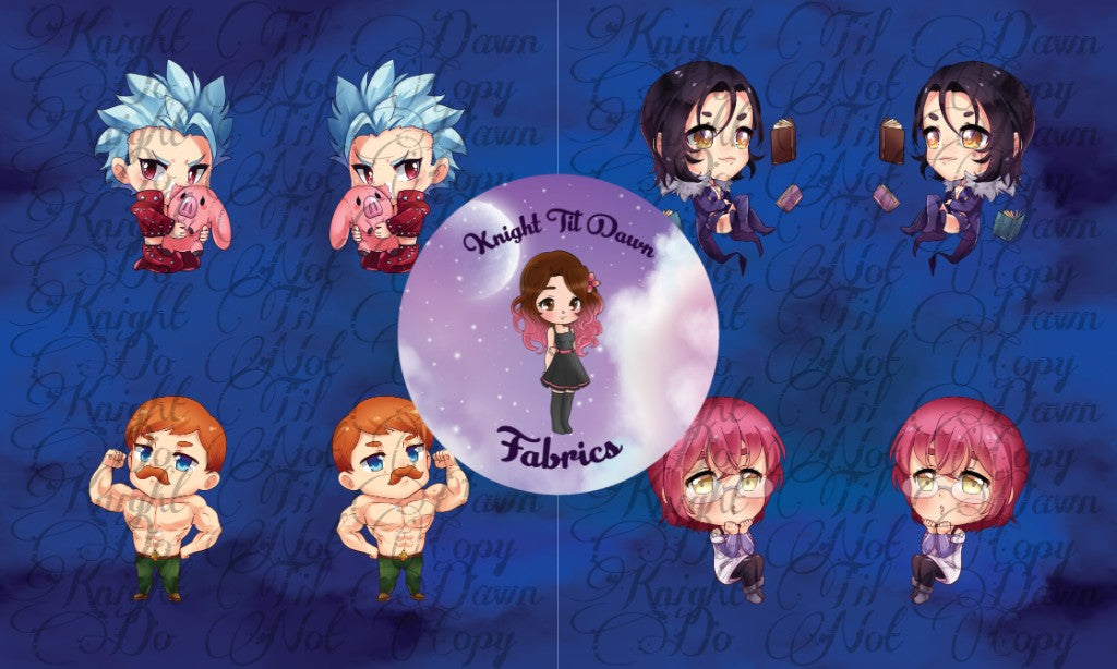 Chibi Sin Plushie Panels (Preorder)