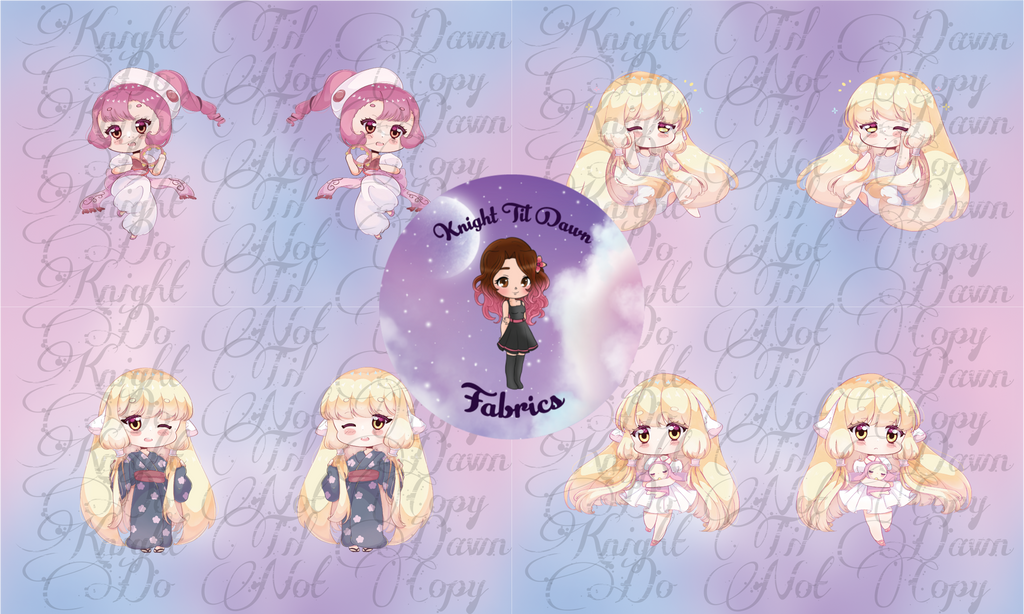 Chi Plushie Panels (Preorder)