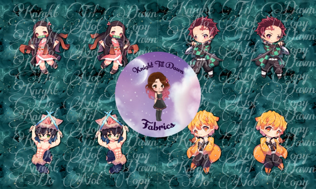 Kimetsu Plushie Panels (Preorder)