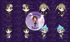 Weapons and Meisters Plushie Panels (Preorder)