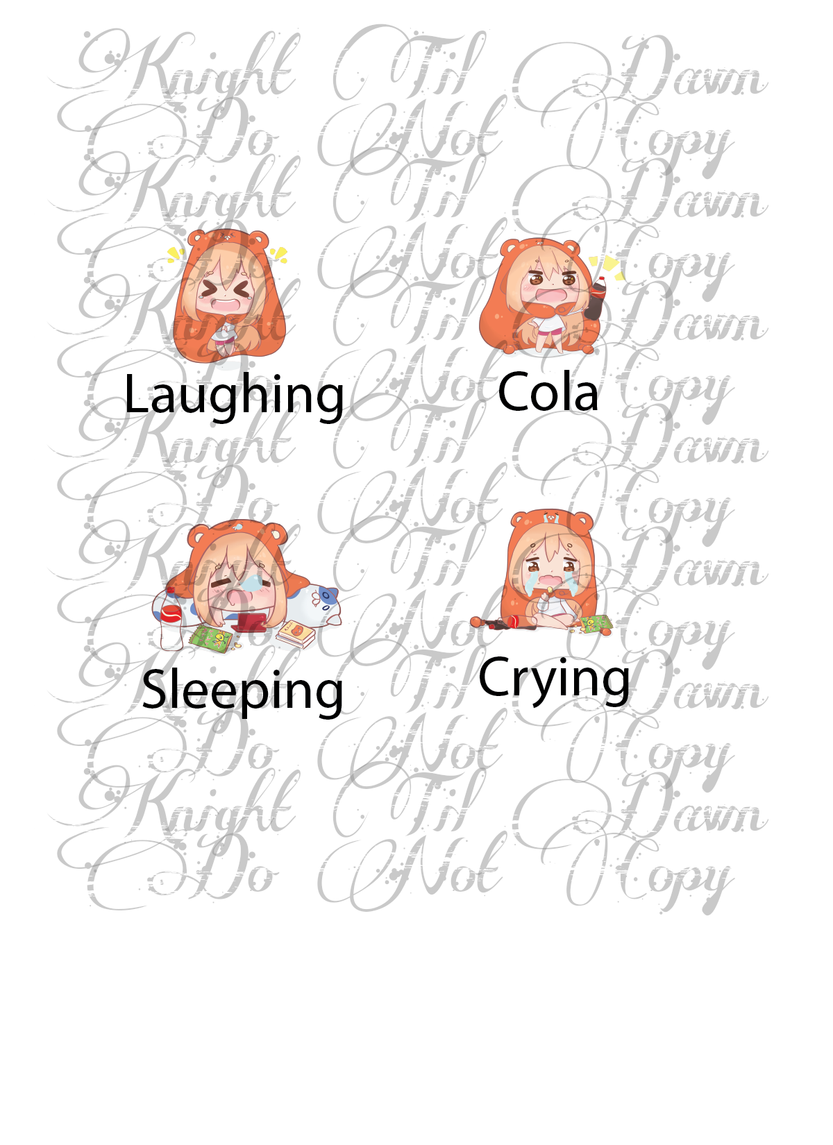 Umaru Plushie Panels (Preorder)