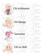 Chi Plushie Panels (Preorder)