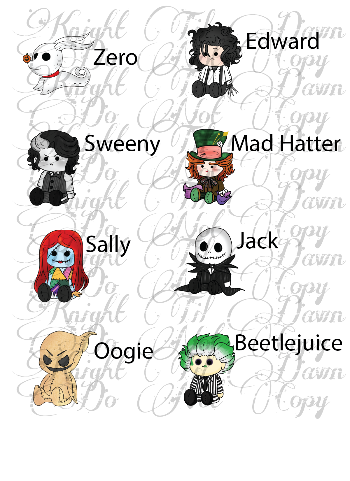 Burton Babies Plushie Panels (Preorder)