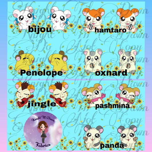 Ham Ham Plushie Panels (Preorder)