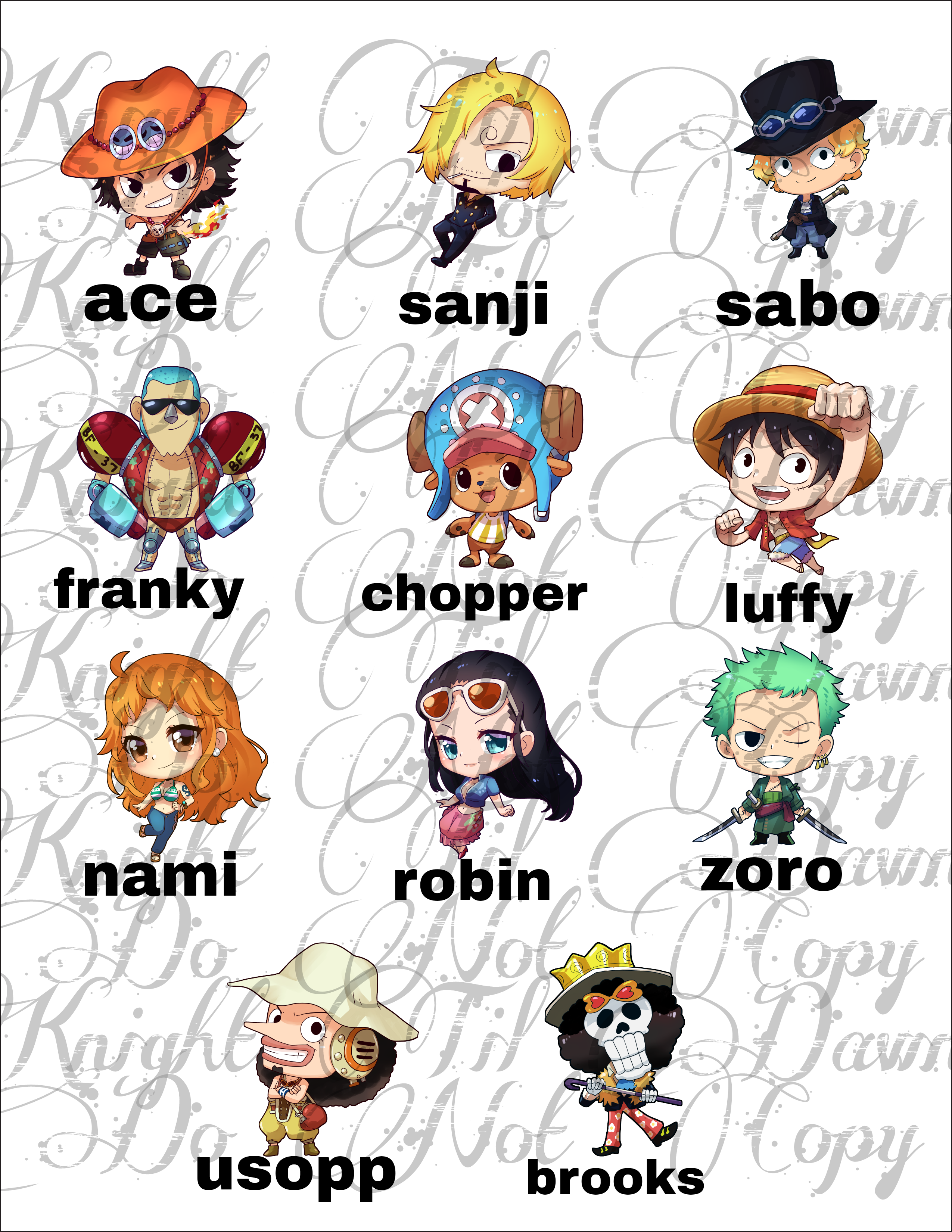 Pirate Plushie Panels (Retail)