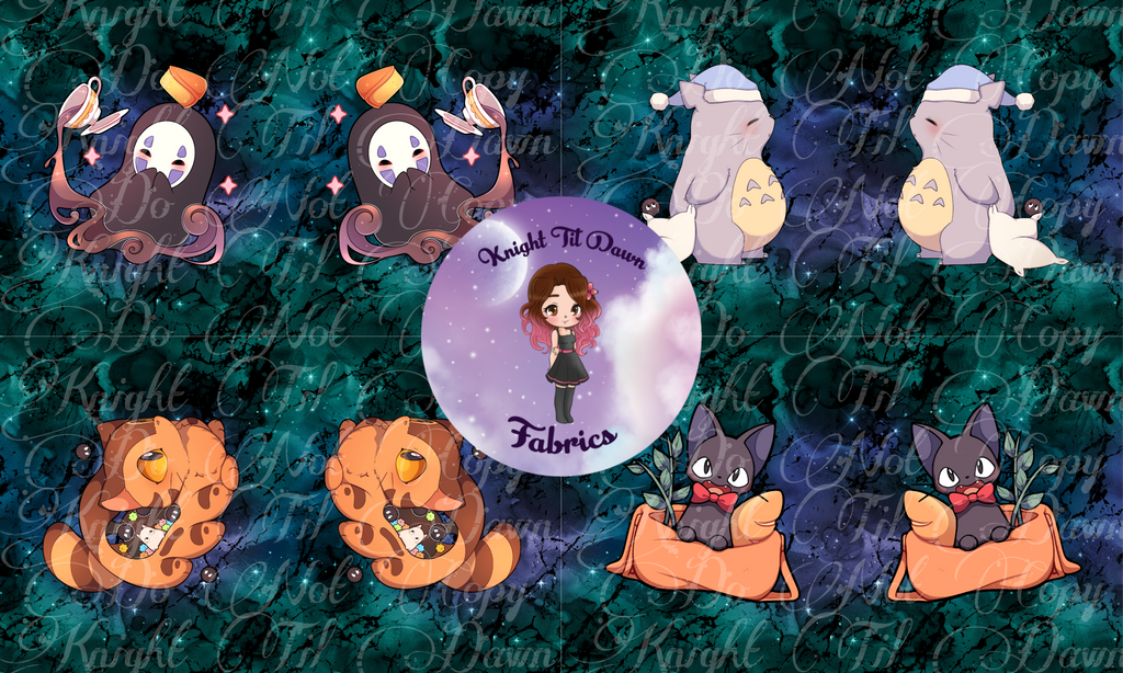 Forest Creature Plushie Panels (Preorder)
