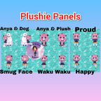 Spy Girl Plushie Panels (Retail)