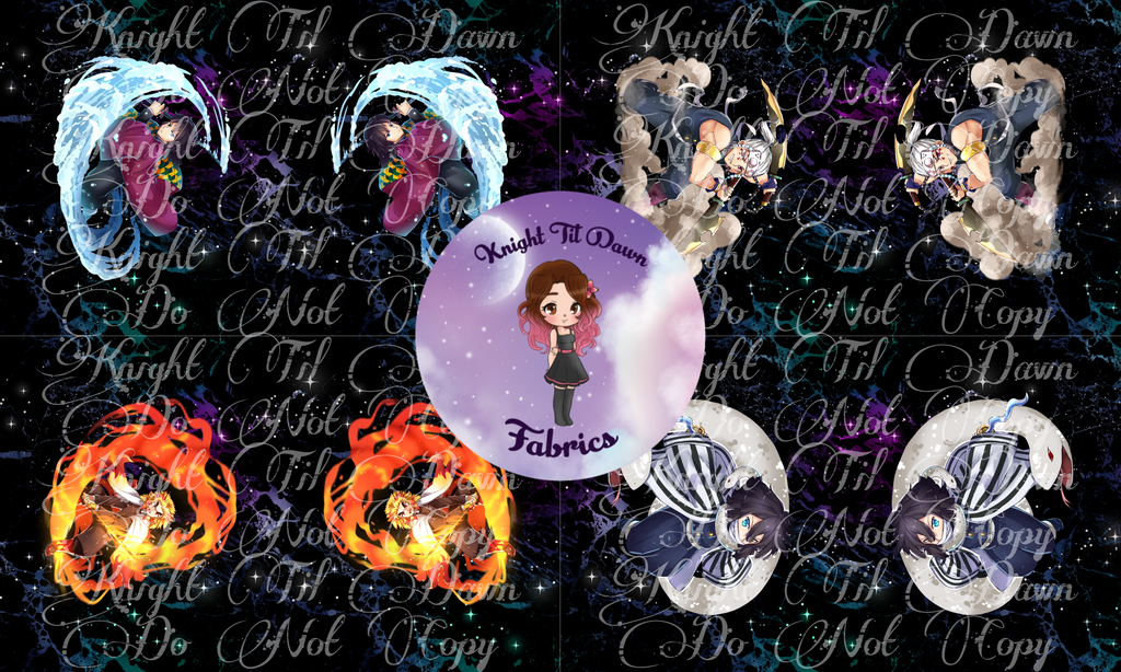 Hashira Corps Plushie Panels (Preorder)